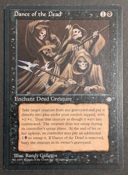 MTG Card - 1x Dance of the Dead - Ice Age - NM/LP - Vintage, Magic The Gathering - Image 1