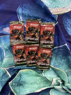 Magic The Gathering The Brothers War Draft Booster Pack Lot of 6 H60 - Image 1