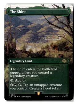 The Shire (Borderless) (Surge Foil) Foil R Universes Beyond: The Lord of the Rin - Image 1
