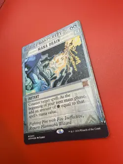 MTG Mana Drain 0011 Foil Outlaws of Thunder Junction: Breaking News NM - Image 5