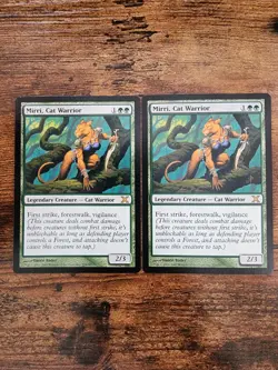 1x MTG Mirri, Cat Warrior ⭐Unplayed NM SLIGHTWARP ⭐18 HQ PICS ⭐2 Avai 10th Magic - Image 1