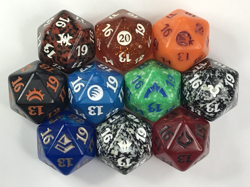 10 mtg Spindown Dice - From the Vault - Rare Magic Dice - 2 mtg promo dice - Image 2