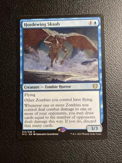 Hordewing Skaab Commander Innistrad Midnight Hunt MTG NM - Image 1