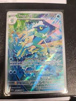 Pokemon Chaos Rising Frogadier Illustration Rare 089/086 - Image 1