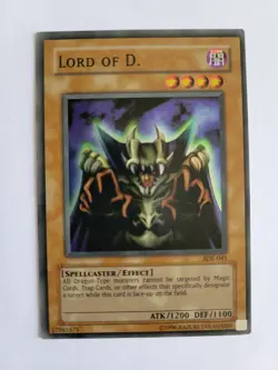 YuGiOh • Lord of D • SDK-041 • Holo Unlimited Super Rare • MP #SDK-041 - Image 1