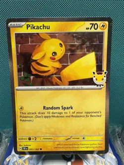 2026 Pikachu 051 Stamped Pokemon Day 30th Anniversary Promo NM 2780 - Image 1