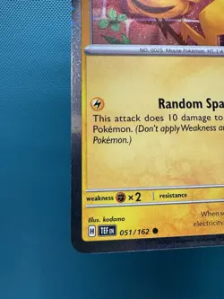 2026 Pikachu 051 Stamped Pokemon Day 30th Anniversary Promo NM 2780 - Image 4