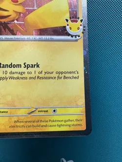 2026 Pikachu 051 Stamped Pokemon Day 30th Anniversary Promo NM 2780 - Image 5