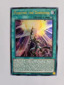 Yugioh Piercing the Darkness MP21-EN257 Ultra Rare 1st Edition - Image 1