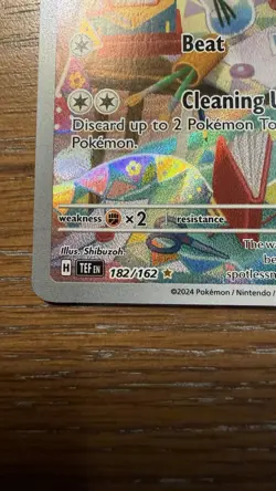 Pokemon TCG Minccino 182/162 SV05 Temporal Forces Illustration Rare Holo 70 HP … - Image 2