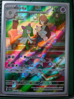 The Pokemon Company Kirlia 212/198 SV01 SIR - Near perfect centering - MINT - Image 1