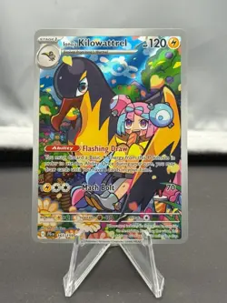 Iono's Kilowattrel 163/159 Illustration Rare Journey Together Pokemon English NM - Image 1