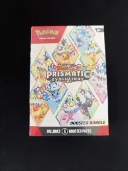 SEALED Pokemon Scarlet and Violet Prismatic Evolutions Booster Bundle - Image 1