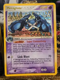 2005 Pokemon TCG Metagross 11/107 Stamped Deoxys Reverse Holo Lightplay* - Image 3
