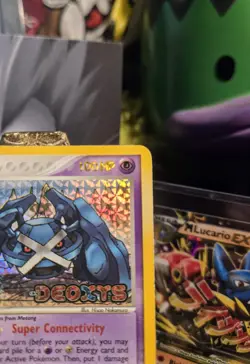 2005 Pokemon TCG Metagross 11/107 Stamped Deoxys Reverse Holo Lightplay* - Image 5