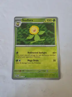 Sunflora 007/167 Uncommon Twilight Masquerade Pokemon Reverse Holo Near Mint - Image 1