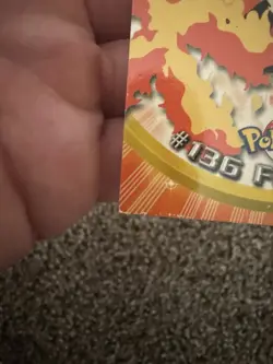 Flareon #136 - Pokemon Topps Series 3 - Non Foil Tv Animation Edition MP - Image 2