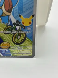 Pokemon TCG - Squirtle 039 First Partner Illustration Full Art Holo Promo NM - Image 5
