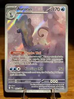 Pokemon Aurorus - Perfect Order - 092/088 - Illustration Rare - Mint -Pack Fresh - Image 1