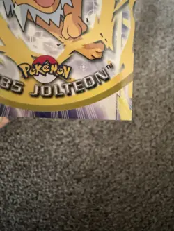 2000 Topps Pokemon TV Animation Edition Series 3 Non Holo #135 Jolteon LP - Image 3