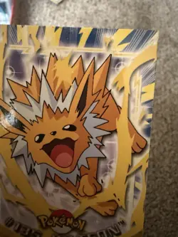 2000 Topps Pokemon TV Animation Edition Series 3 Non Holo #135 Jolteon LP - Image 4