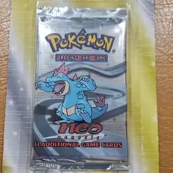Pokemon Neo Genesis Booster Pack Blister - Image 2