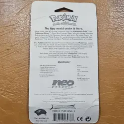 Pokemon Neo Genesis Booster Pack Blister - Image 3