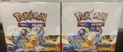 Pokemon TCG Scarlet & Violet Surging Sparks Booster Box English Pikachu 2x - Image 1