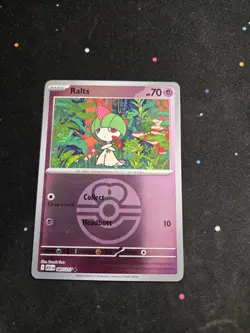 Ralts (Love Ball) 087/217 Common Ascended Heroes Pokemon Reverse Holo NM - Image 1