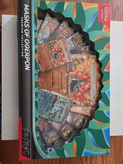 Pokemon TCG Masks of Ogerpon Premium Collection Box Sealed New - Image 1