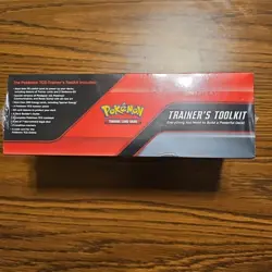 Pokemon 2020 Red Trainer's Toolkit Box Sealed Dedenne 195a Alt Art 4 Packs - Image 2