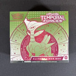 Nintendo Pokemon TCG Scarlet Violet Temporal Forces Elite Trainer Box ETB New - Image 1