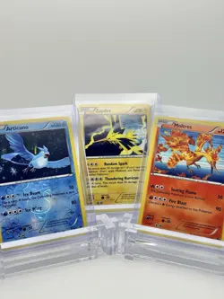Pokemon Unbroken Bonds / Articuno, Zapdos & Moltres Holo Lot 3 Rare - Image 1