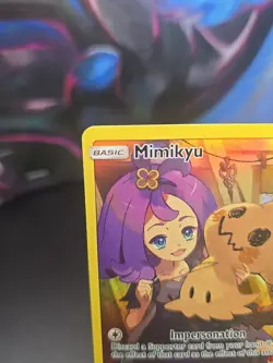 Mimikyu Secret Rare 245/236 Pokemon Cosmic Eclipse Pack Fresh NM GRADE READY! ex - Image 3