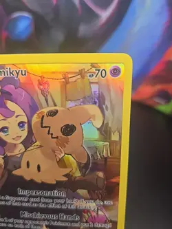 Mimikyu Secret Rare 245/236 Pokemon Cosmic Eclipse Pack Fresh NM GRADE READY! ex - Image 4