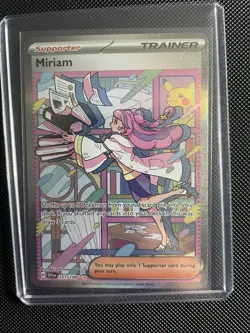 Miriam - 251/198 - Pokemon Scarlet Violet Base Special Illustration Rare NM - Image 1
