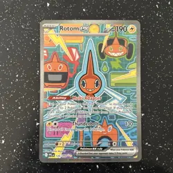 Rotom ex 126/094 Phantasmal Flames Full Art Holo NM Pokemon TCG - Image 1