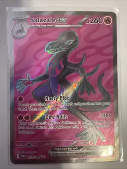 Pokemon TCG Salazzle Ex 101/088 Ultra Rare Perfect Order Near Mint - Image 1