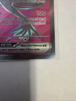 Pokemon TCG Salazzle Ex 101/088 Ultra Rare Perfect Order Near Mint - Image 3