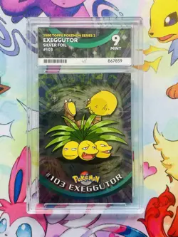 Exeggutor Silver Foil ACE 9 - 2000 Topps Pokemon Series 2 - Image 1