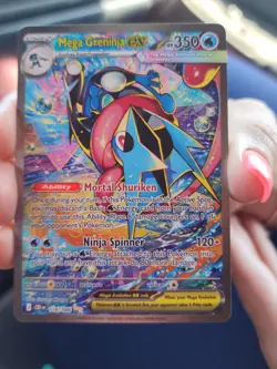 Mega Greninja EX 116/086 - Pokemon TCG Chaos Rising - SIR, Fresh Pull Free Shipp - Image 3
