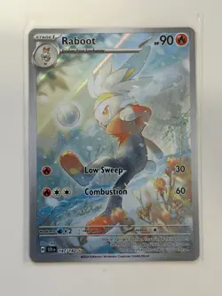 Pokemon TCG Raboot 147/142 Sv07: Stellar Crown Holo - Image 1