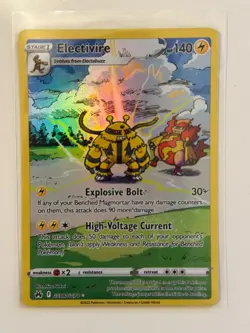 Pokemon TCG Electivire GG08/GG70 Crown Zenith: Galarian Gallery Holo - Image 1