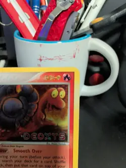 Pokemon Magcargo 20/107 Deoxys Reverse Holo Stamped Rare 80 HP - Image 4