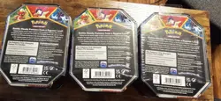Pokemon TCG: Divergent Powers Tins Set of 3 Sealed: Decidueye Samurot Typhlosion - Image 5