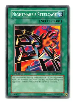Nightmare's Steelcage - SD6-EN031 1st Edition - YuGiOh-LP - Image 1