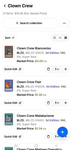Starter Core Clown Crew Card Lot - 21 Cards - 1x Biancaviso and Malabarisme - Image 2