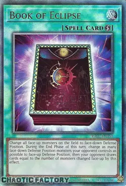 YUGIOH Ultimate Rare RA02-EN054 Book of Eclipse 1st Edition NM - Image 1
