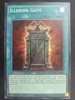 YuGiOh TCG - Illusion Gate - MZMU-EN023 - Secret Rare 1st Edition - NM - Image 1