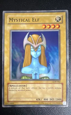 Mystical Elf LOB-062 The Legend of Blue Eyes White Dragon Unlimited - Image 1